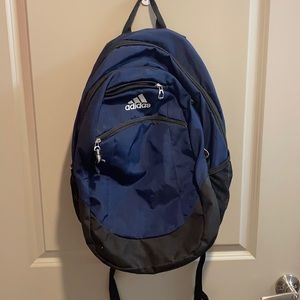 Adidas navy blue book bag